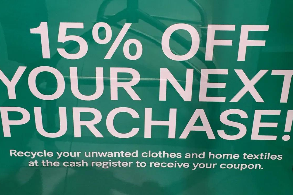 H and m recycle discount online